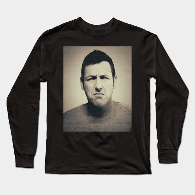 Adam Sandler Long Sleeve T-Shirt by Ezahazami